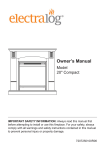 Dimplex ELECTRALOG CS2307 Owner`s manual