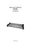 ATEN VS-88 User manual