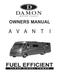 Avanti Air Conditioner Owner`s manual