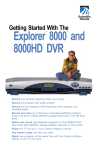 Scientific Atlanta Explorer 8000 Home Entertainment Server User`s guide