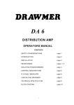 Drawmer DA 6 Specifications