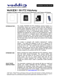 VADDIO WallVIEW 50i User guide