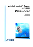 Vaisala PTB220TS / CASE User`s guide