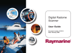 Raymarine Radar Scanner User guide