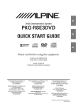 Alpine PKG-RSE3DVD Specifications