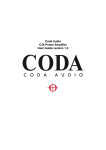 Coda C45 User guide