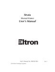 Zebra 2684 User`s manual