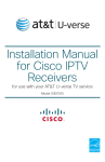 Cisco ISB7005 Installation manual
