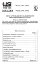 Universal Security Instruments HEAT ALARM USI-2430 User`s manual