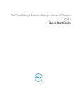 Dell OpenManage Network Manager User guide