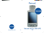 YAKUMO PDA DELTA User`s manual