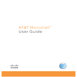 Cisco 3G MicroCell User guide