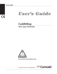 Convaid CuddleBug User`s guide