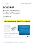 miniDSP NANOAVR DL User manual