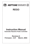 Ducati RS 485 Instruction manual