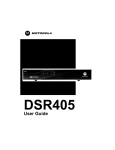 Motorola DSR405 User guide