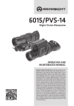 Armasight 6015/PVS-14 Technical data