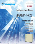 Daikin RWEYQ-P Installation manual