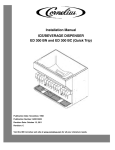 Cornelius ED 300 BN Installation manual