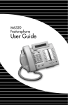 Aastra Meridian 6320 User guide