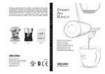Ascaso Dream Dream coffee  maker Specifications