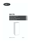 BORETTI BV178 Specifications