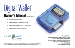 Minds@Work Digital Wallet Owner`s manual