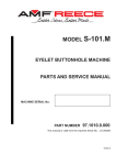 AMF S-101 Service manual