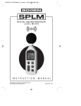 Bogen SPLM Specifications