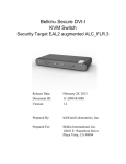 Belkin® Secure DVI-I KVM Switch
