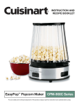 Cuisinart CPM-900C Series Instruction manual