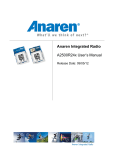 Anaren A2500R24x User`s manual