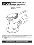 Ryobi RS281VS Operator`s manual