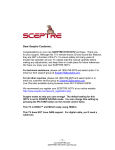 Sceptre E195 Series User manual