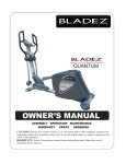 BLADEZ Quantum Owner`s manual