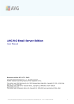 AVG 9.0 FILE SERVER - V 90.8 User manual