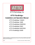 ATTO Technology 2400C/R/D Specifications