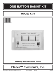 Elenco Electronics K-34 Instruction manual