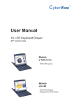 Cyber View 1U L-120 Series User manual
