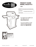 Char-Broil 463251413 Product guide