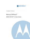 Cables to Go DOCSIS Cable Modem Installation manual