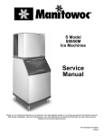 Manitowoc S0850M Service manual