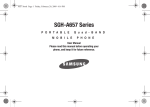 Samsung SGH A657 User manual
