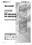 Sharp DV-HR300X Specifications