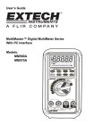 Extech Instruments MultiMaster MM560A User`s guide