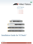 Allied Telesis AT-x310-26FP Installation guide