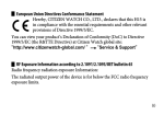 Citizen Eco-Drive BL6042-55P Instruction manual