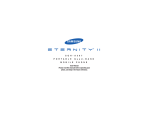 Samsung Eternity II SGH-A597 User manual