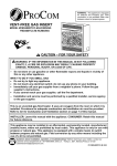 Procom FBD400RTCC-M-HC/MO Product specifications