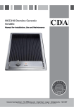 CDA HCC310 Technical information